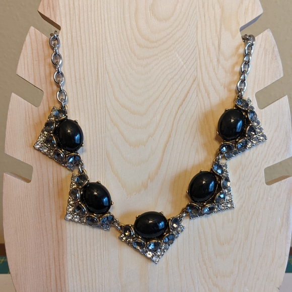 Stella & Dot Rory Necklace Black - Picture 7 of 7